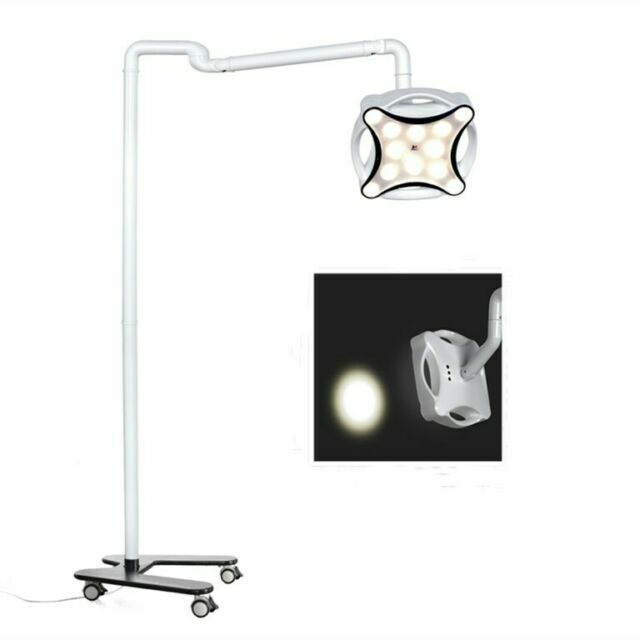 FloorStanding Dental 12W LED Minor Auxiliary Exam Light Shadowless Lamp JD1700L