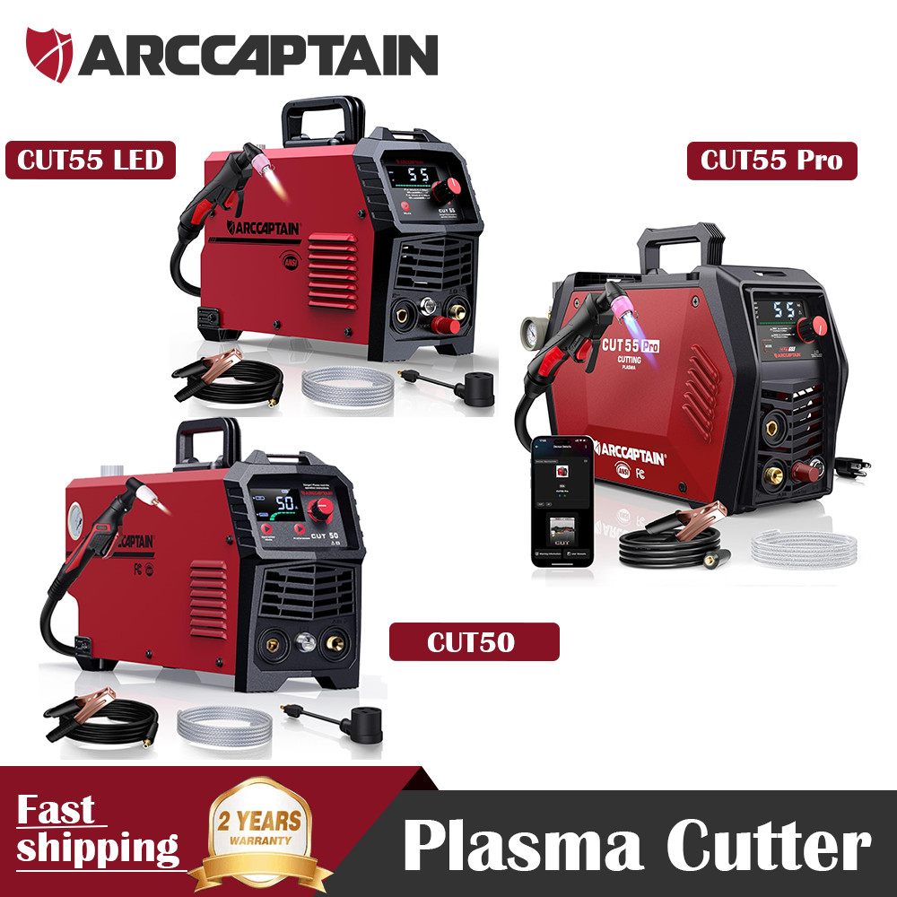 Arccaptain CUT50 CUT55 LED CUT55 Pro Plasma Cutter 110V/220V Dual Voltage