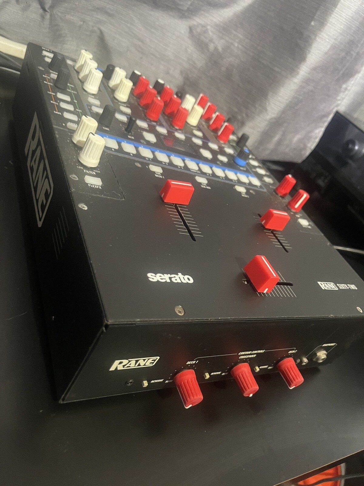 Rane 62 mixer w/Dust cover.