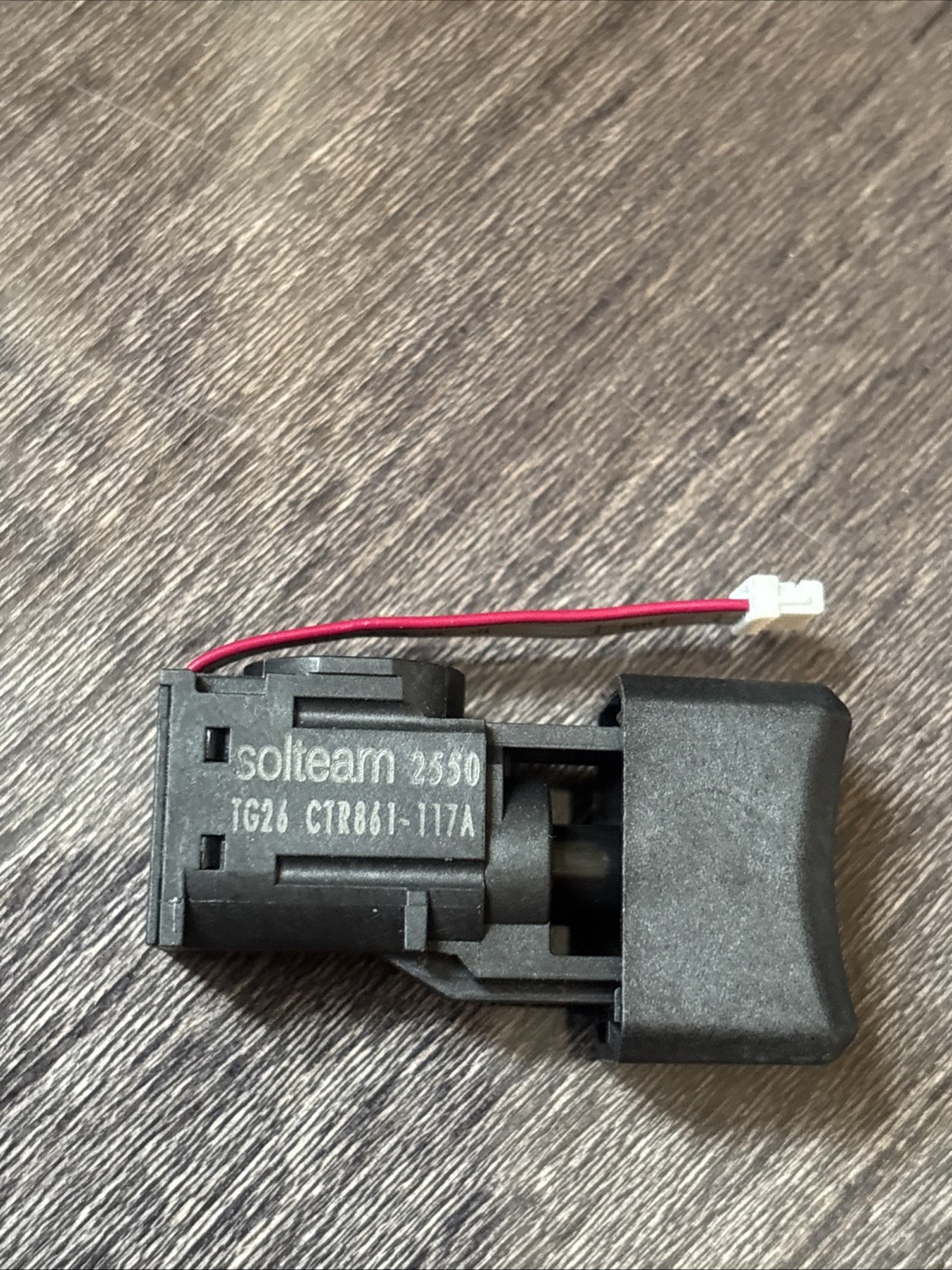 Snap On 14.4v Electric Ratchet Wrench Replacement Trigger Switch Assembly CTR861
