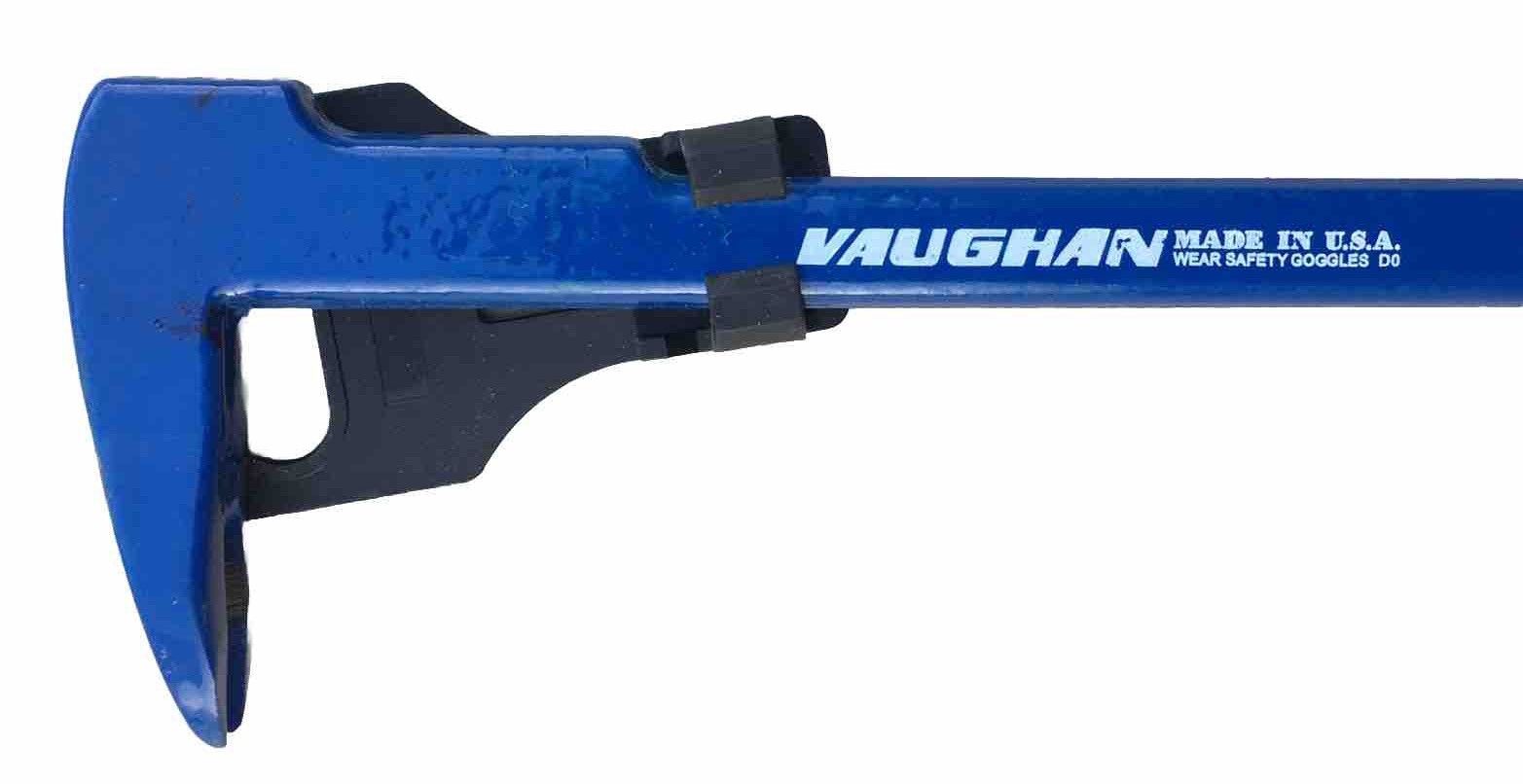 Vaughan BC10 10-1/2" Rust-Resistant Bear Claw Nail Puller, Forged Tempered Steel