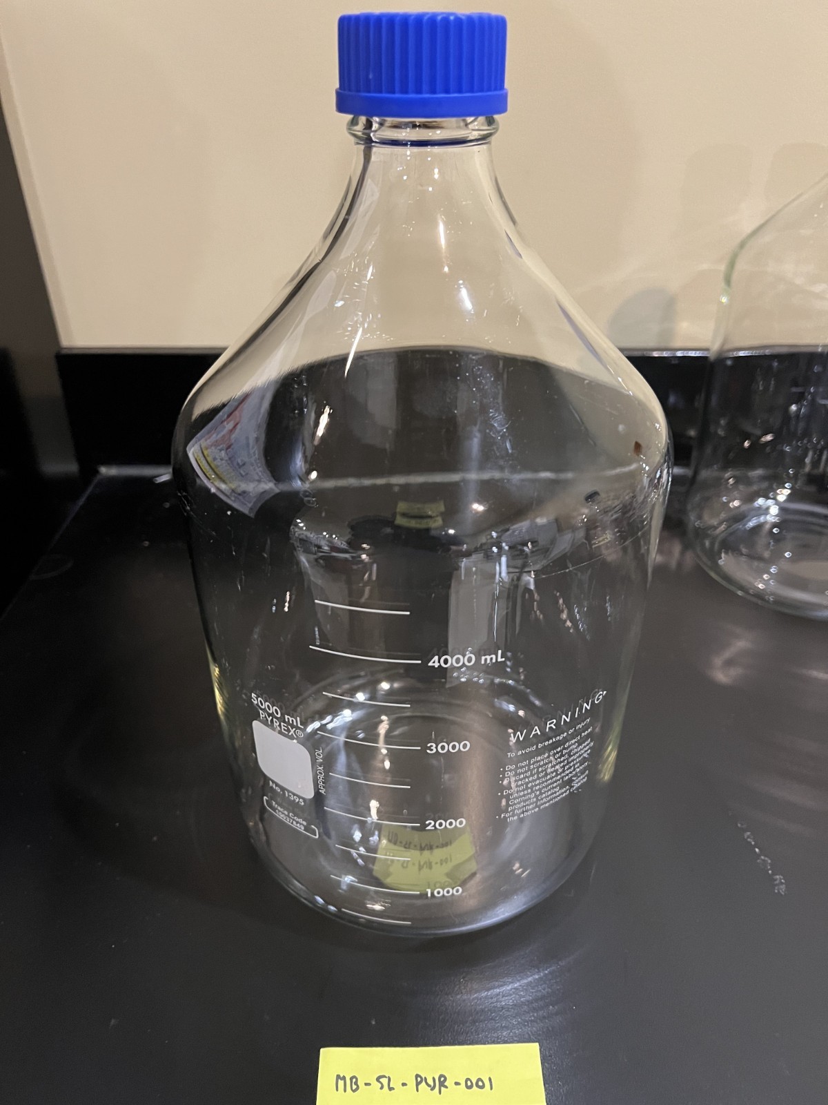 5000mL Heavy-Duty Storage Media Bottle W/Cap, Schott-Duran, VWR