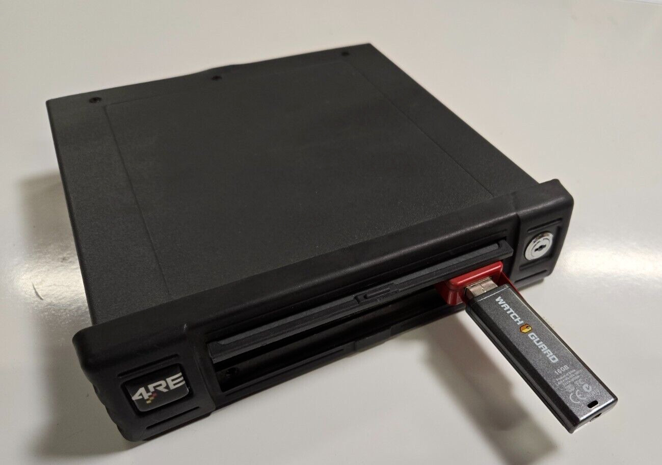 Watch Guard Watchguard 4RE DVR with Key & 16GB HD Hard Drive ~ WGA00480-100
