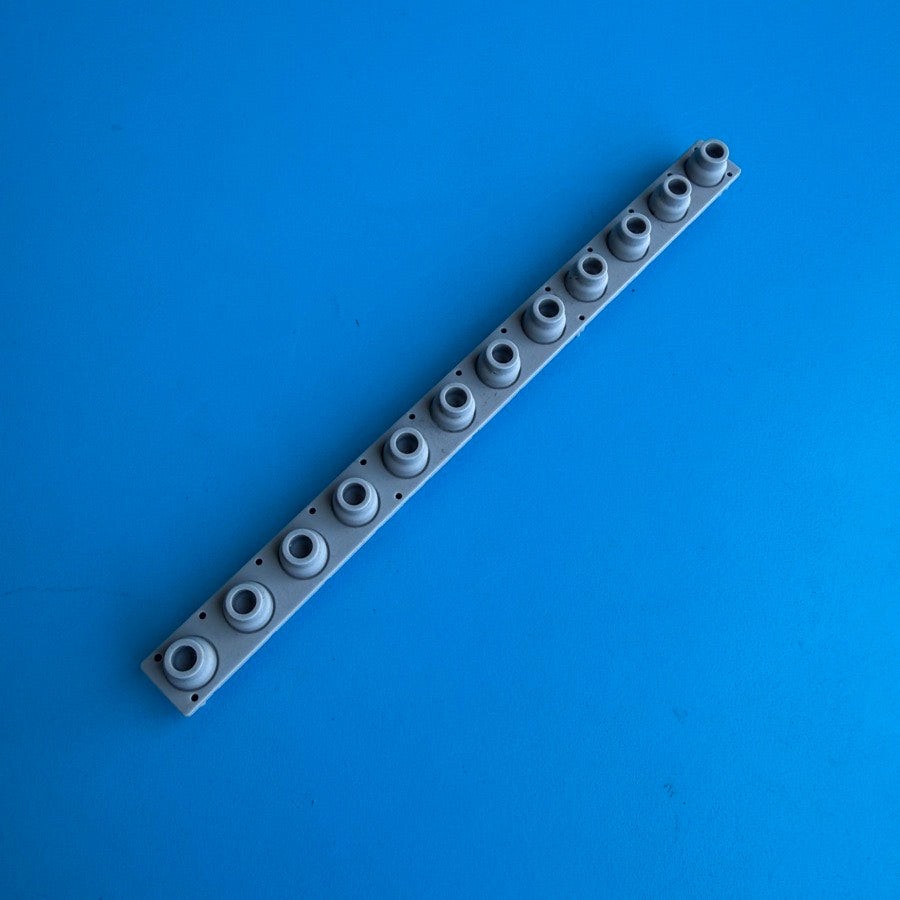 CASIO LK-100 LK-110 CTK-2080 CTK-720 Keyboard 12-Key Rubber Conductive Pad Strip