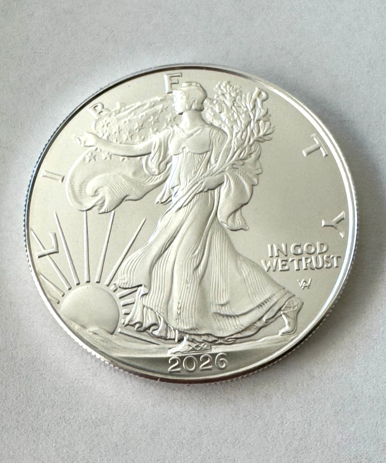 Silver 2026 American Eagle 1 oz. Fine Silver .999 US Mint Silver Eagles 1oz Coin