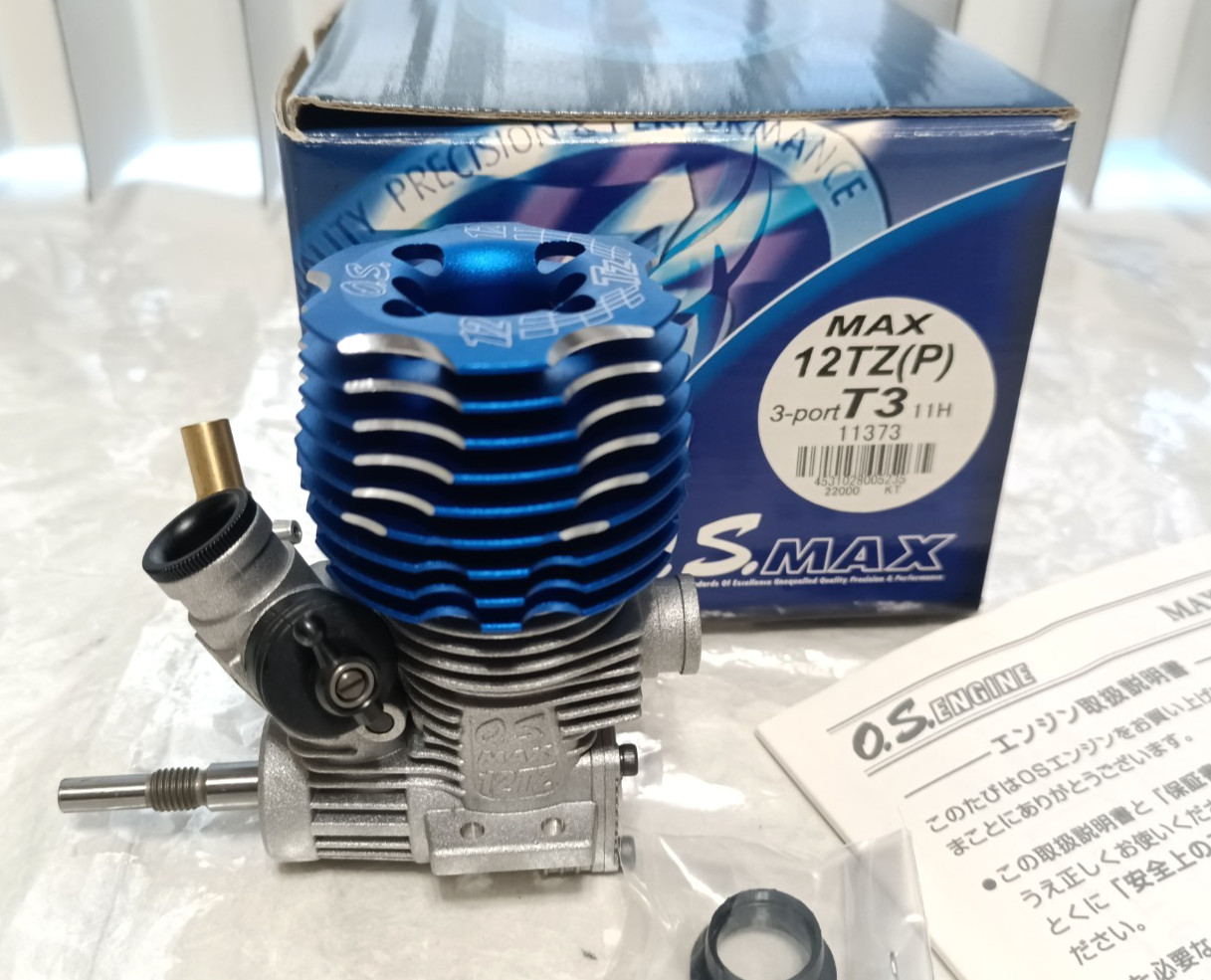 O.S. MAX 12TZ (P) T3 3-Port For 1/10 Team Losi/Kyosho/Traxxas/Team Associated