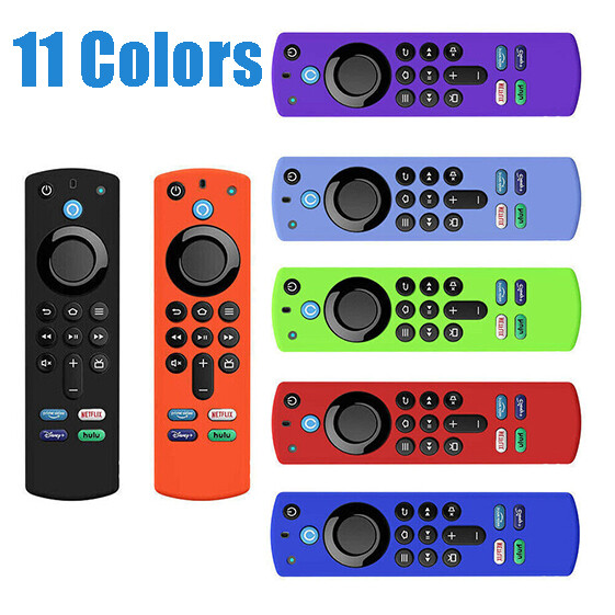 Silicone Cover for 2021 Amazon Fire TV Stick 3rd Gen Alexa Voice Remote Control⇖