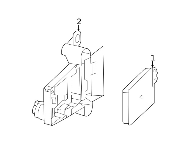 Genuine Honda Blind Spot Detection System Warning Sensor Bracket 36937-TXN-J01