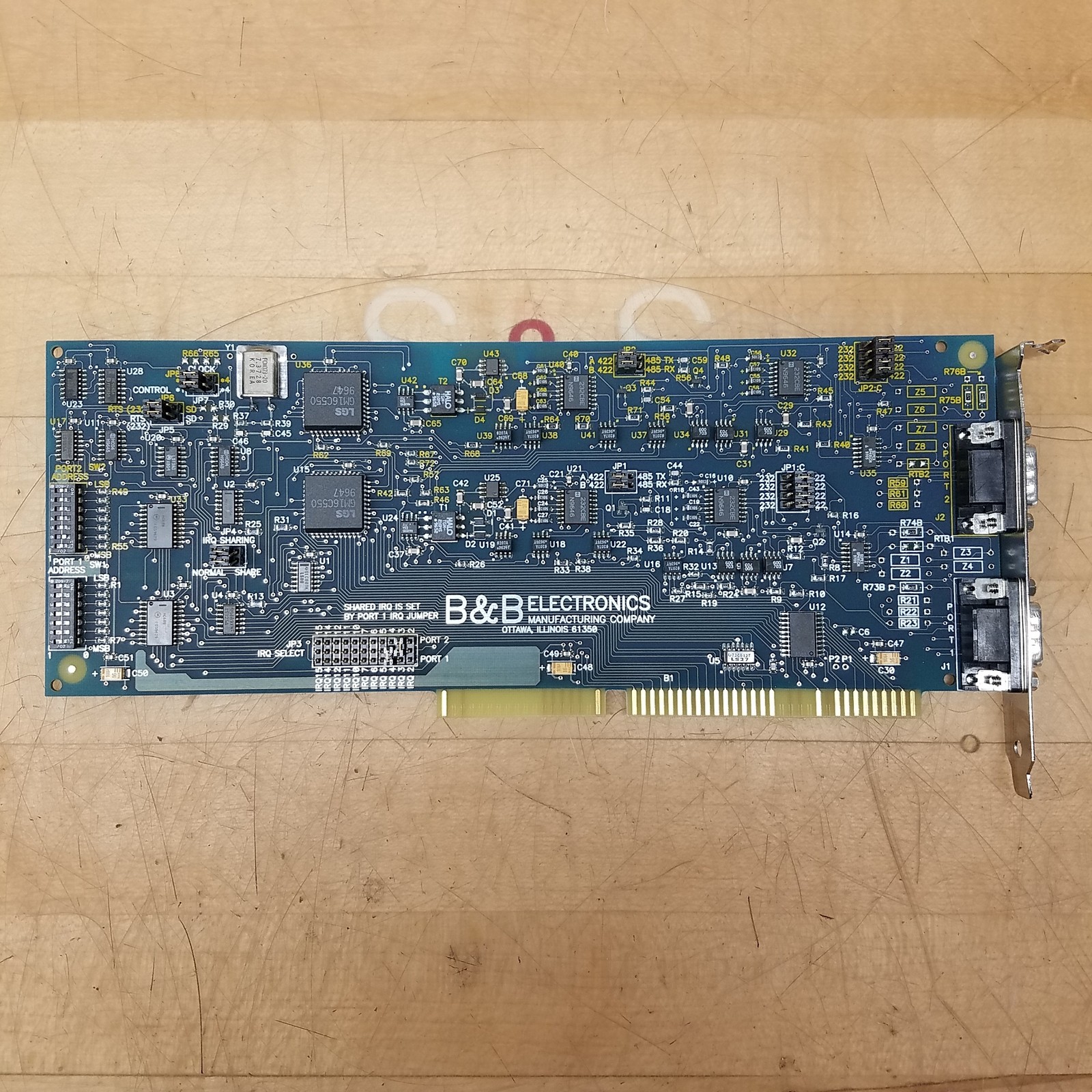 B&B Electronics 3PXOCC2A PC Board - USED