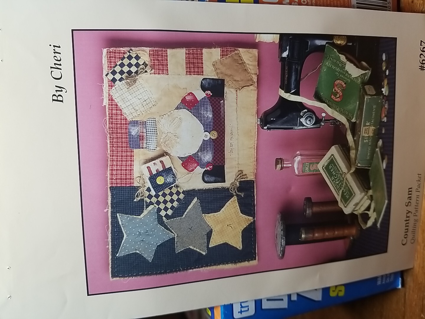 1993 By Cheri #6267 Country Sam Wall Quilt Uncut