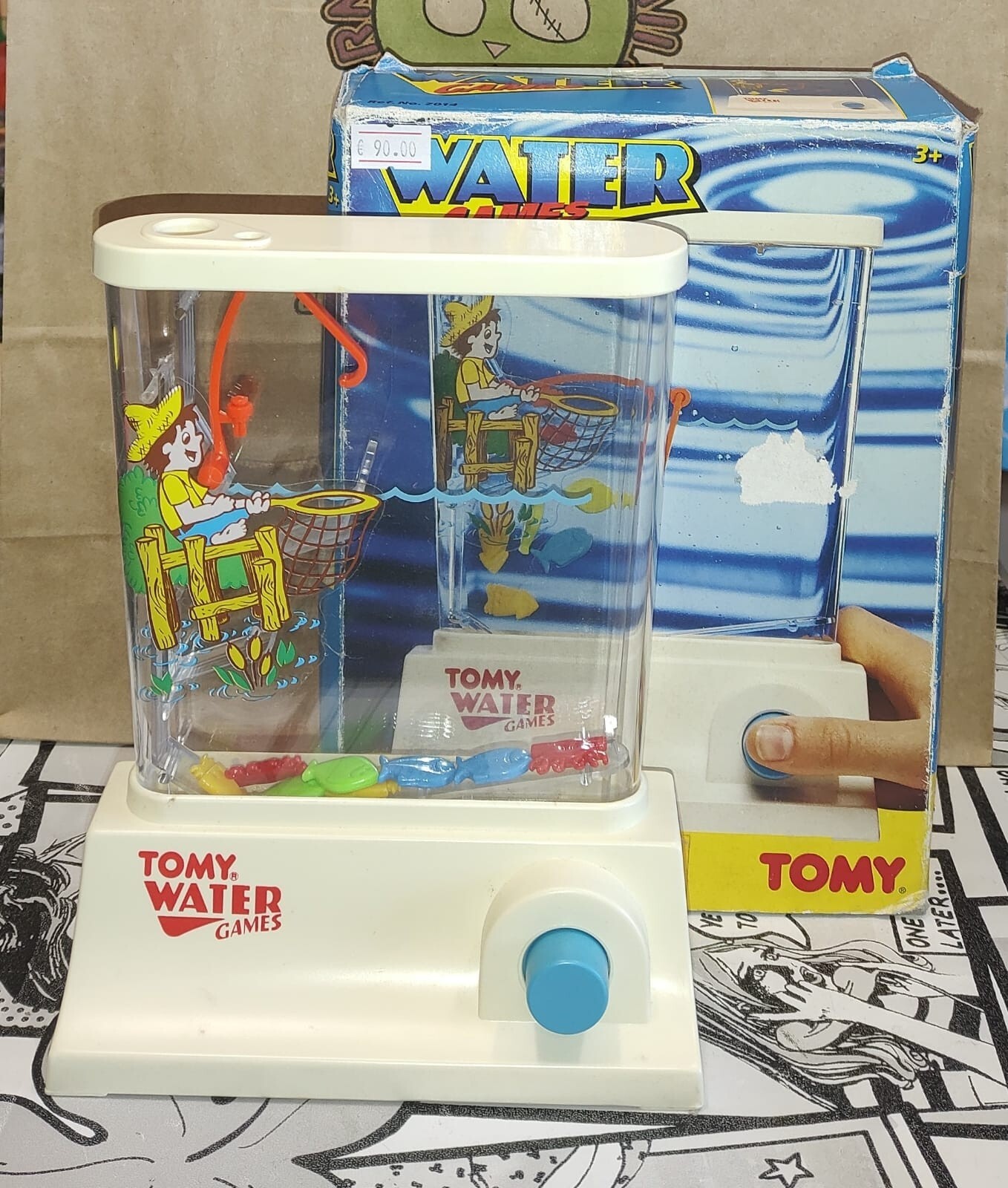TOMY WATER GAMES FISHERMAN FISHING PRECIOUS GAMES