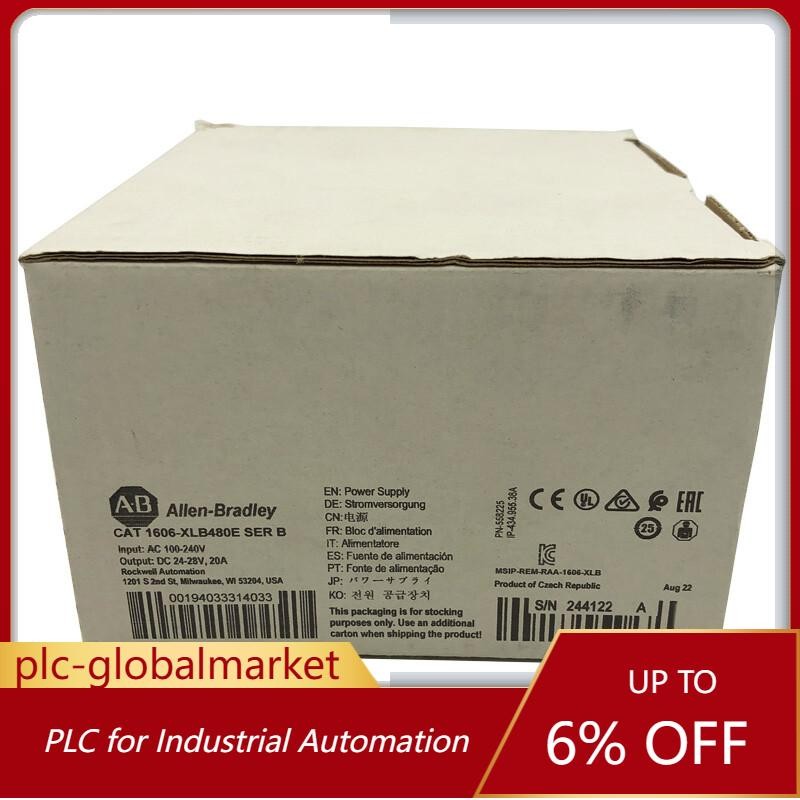 1606-XLB480E New AB Factory Sealed XLB Power Supply 480W 24VDC 20A
