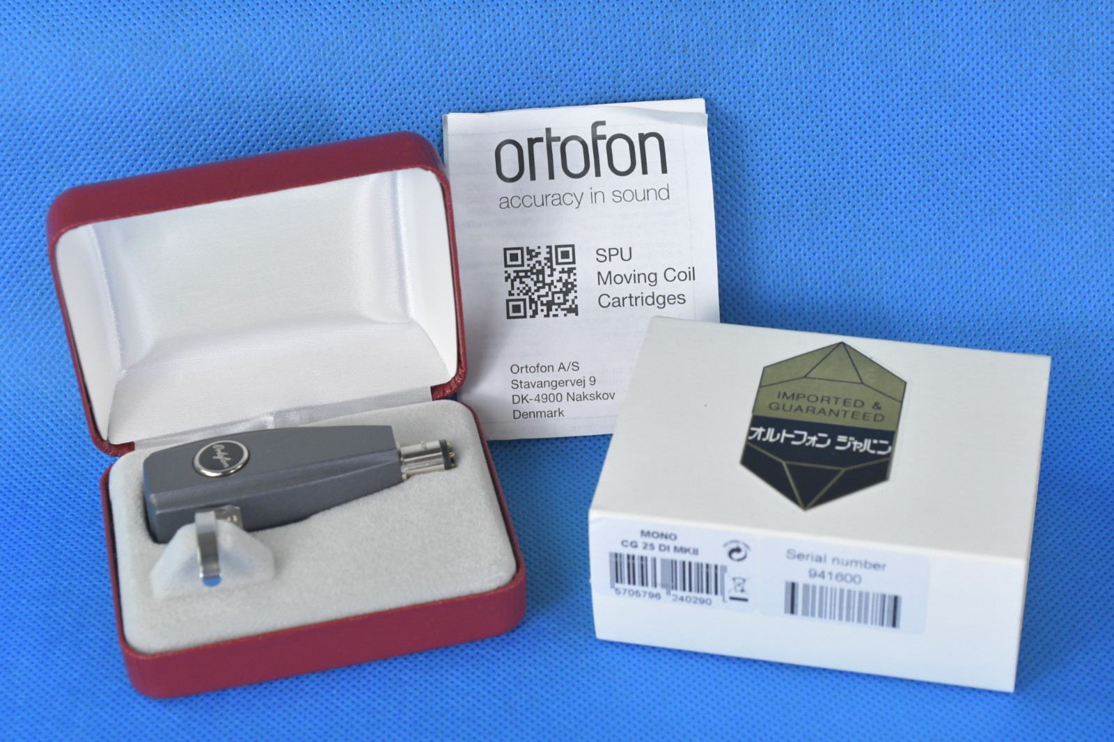Ortofon SPU Mono CG 25 DI MKII MC Cartridge  In Excellent Condition
