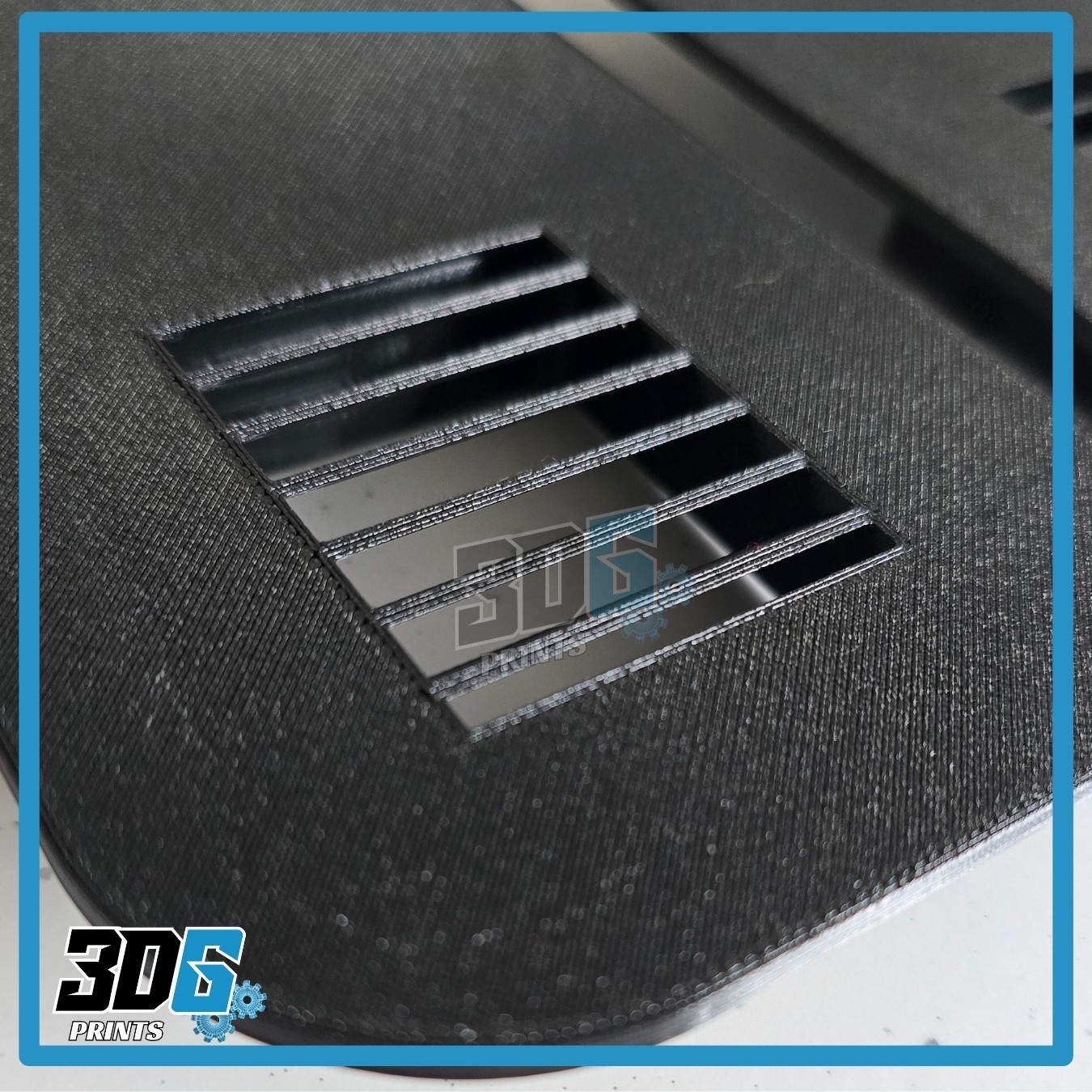 Fully Vented Black Transit Custom Van C Pillar B Pillar Rear Covers Camper 8PC