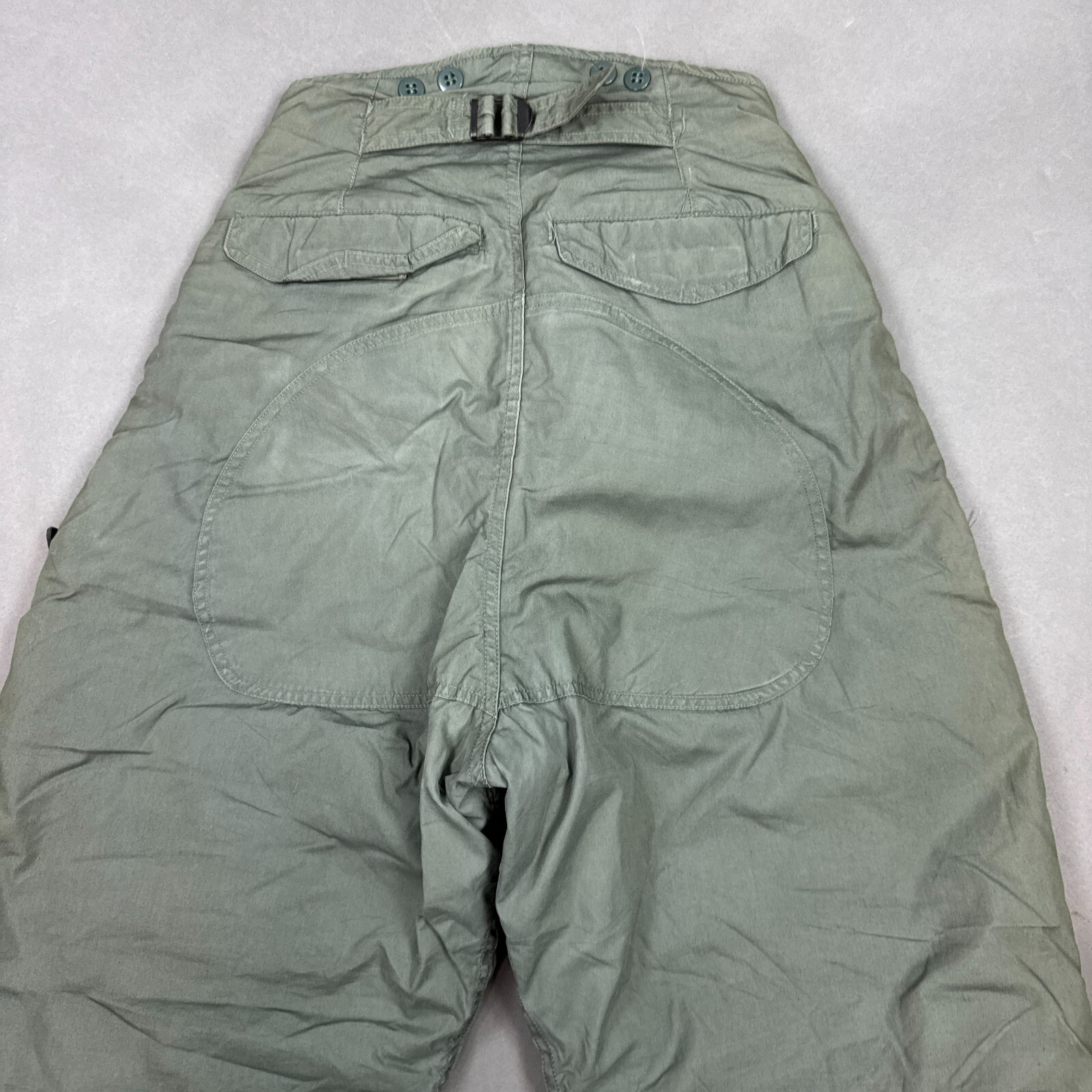 US Military Pants Mens 28 Green Extreme Cold Weather Trouser USAF Flyer Pilot