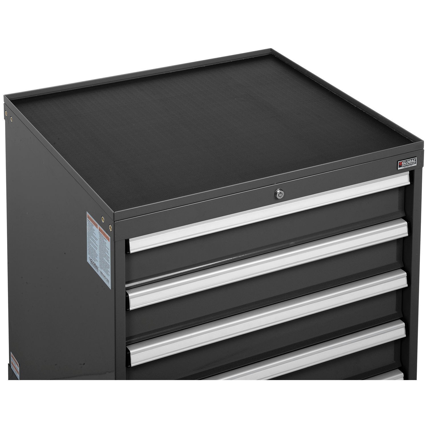 Global Industrial Top Tray w/Vinyl Mat for 30"Wx27"D Modular Drawer Cabinet