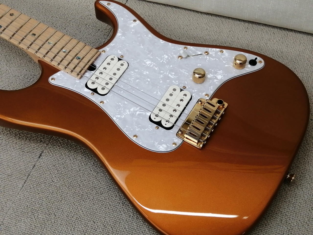 T'S GUITARS DST CLASSIC 22 GOLD HH Electric Guitar