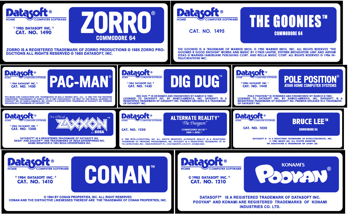 Commodore 64 Games on Floppy Disks / Read Description