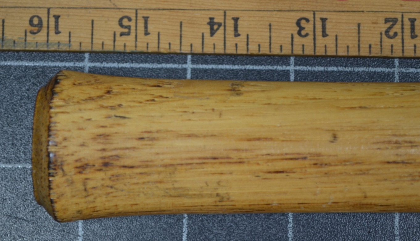 FOREST KING - TURNER, DAY & WOOLWORTH HANDLE Co - 16" BLACKSMITH HAMMER HANDLE