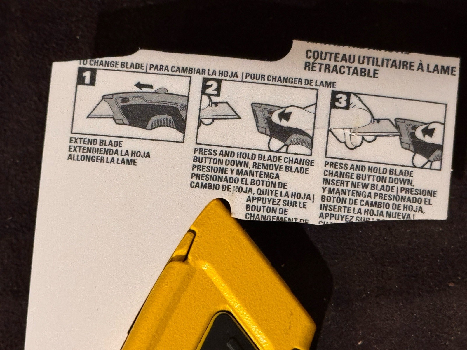 Two (2) Stanley Retractable Utility Knife