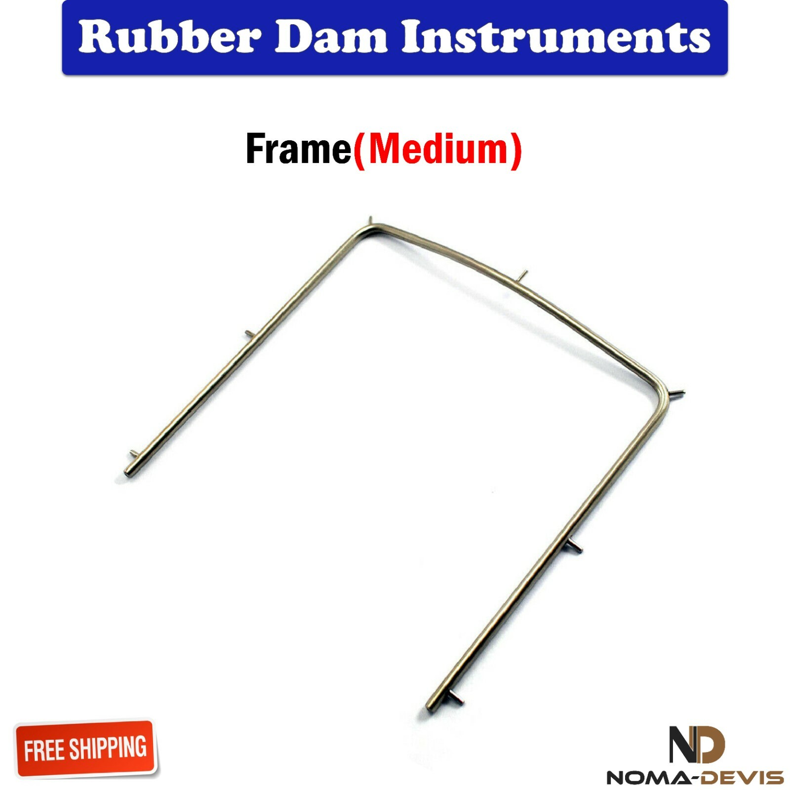Dental Rubber Dam Stoke Forceps New Endodontic Frame Restorative Instruments Lab