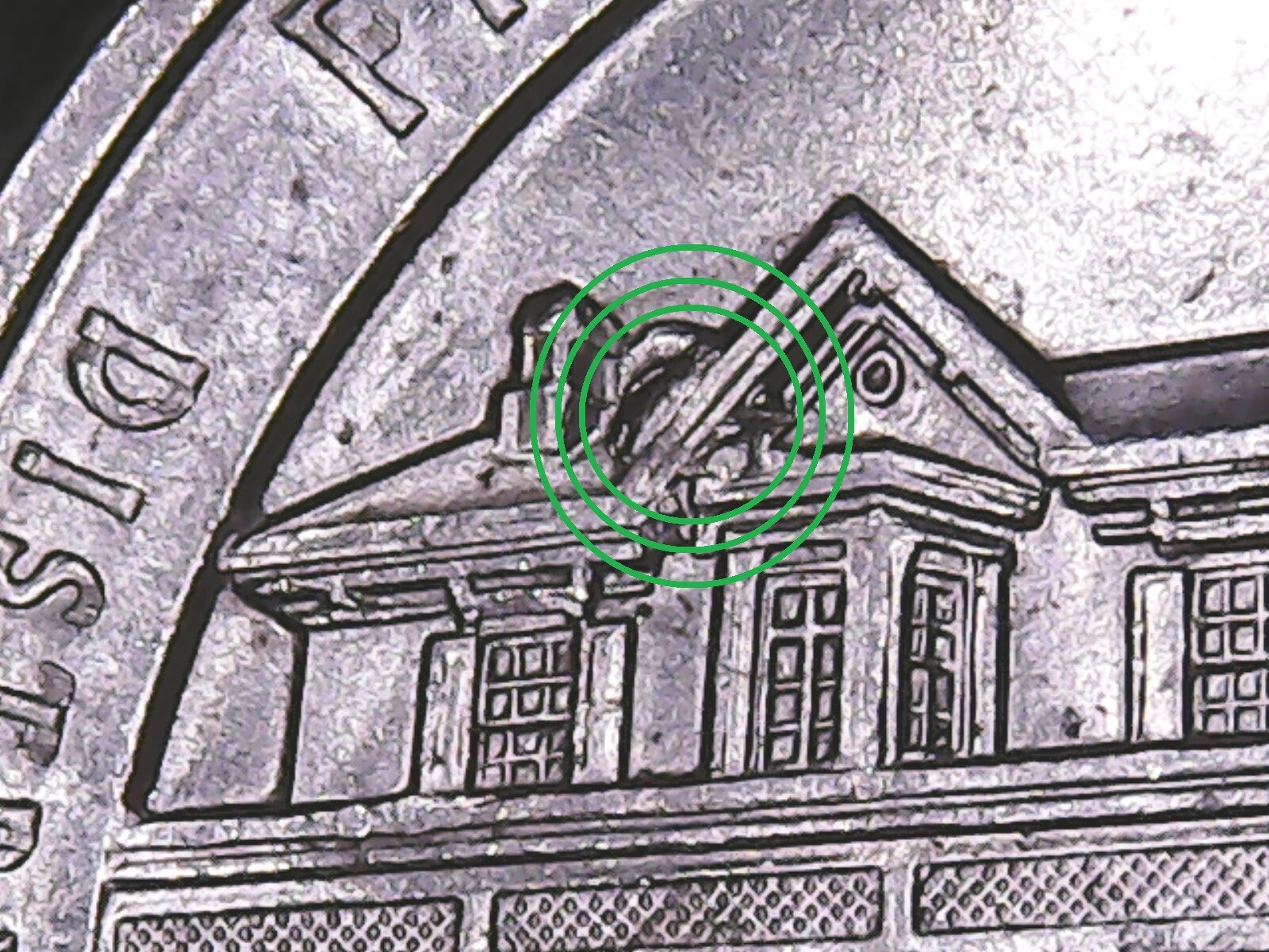 2017-P Frederick Douglass ATB Quarter WDDR-012 + Multiple Die Chips.