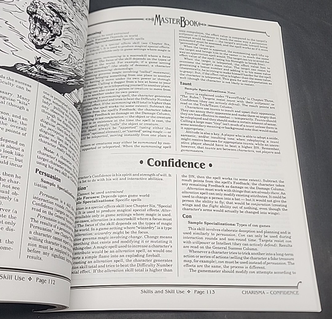 WEG: MasterBook System Core Rulebook
