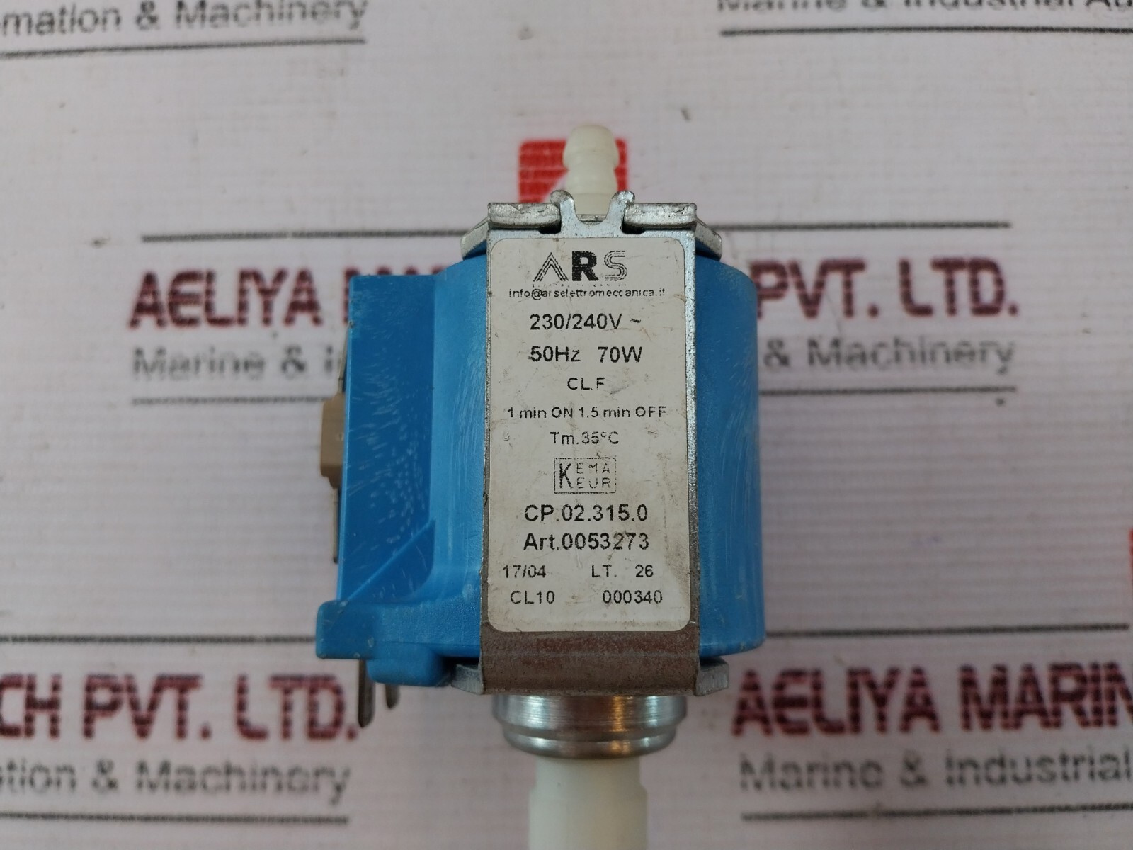 ARS CP.02.315.0 Pump Vibratory 50Hz 70W