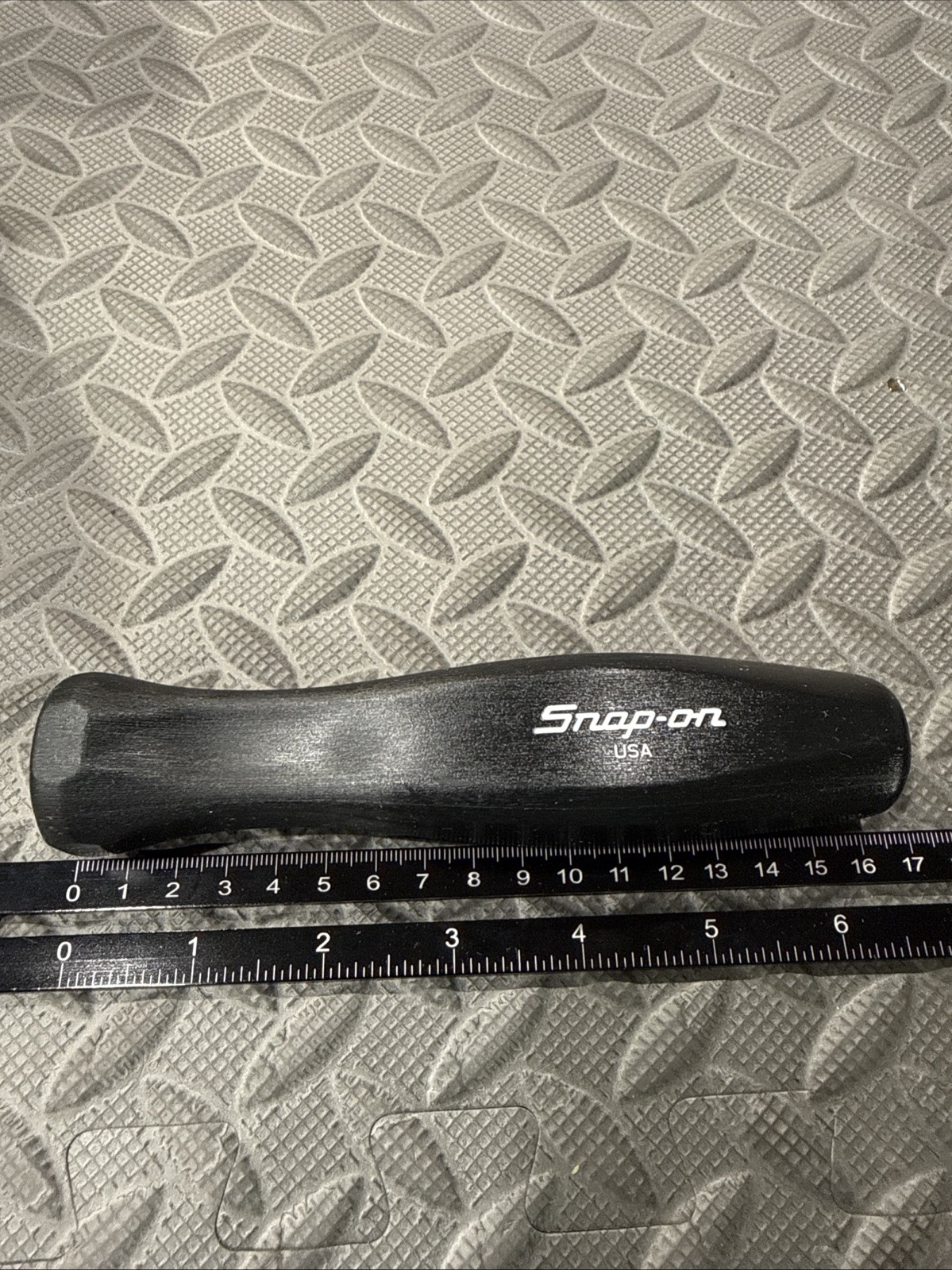 Vtg Snap On Black Replacement Hard Handle For Pry Bar 5/8 Shank Possibly 36” Bar