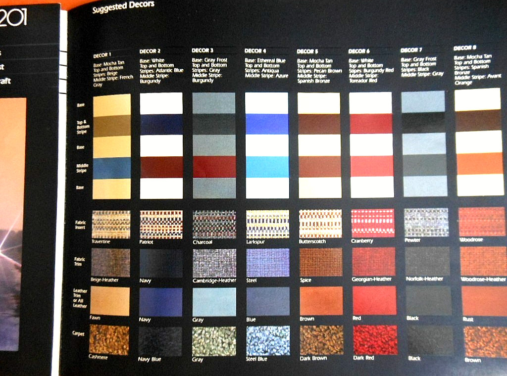 83 Factory Brochure Mooney 201 Specs Performance Comparison w/Beech Cessna Piper
