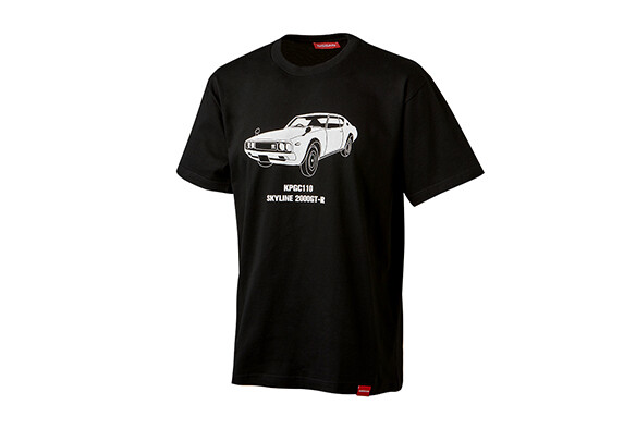 NISSAN SKYLINE GT-R T-SHIRT KPGC110 M FASHION GOODS KWA0013L12BK