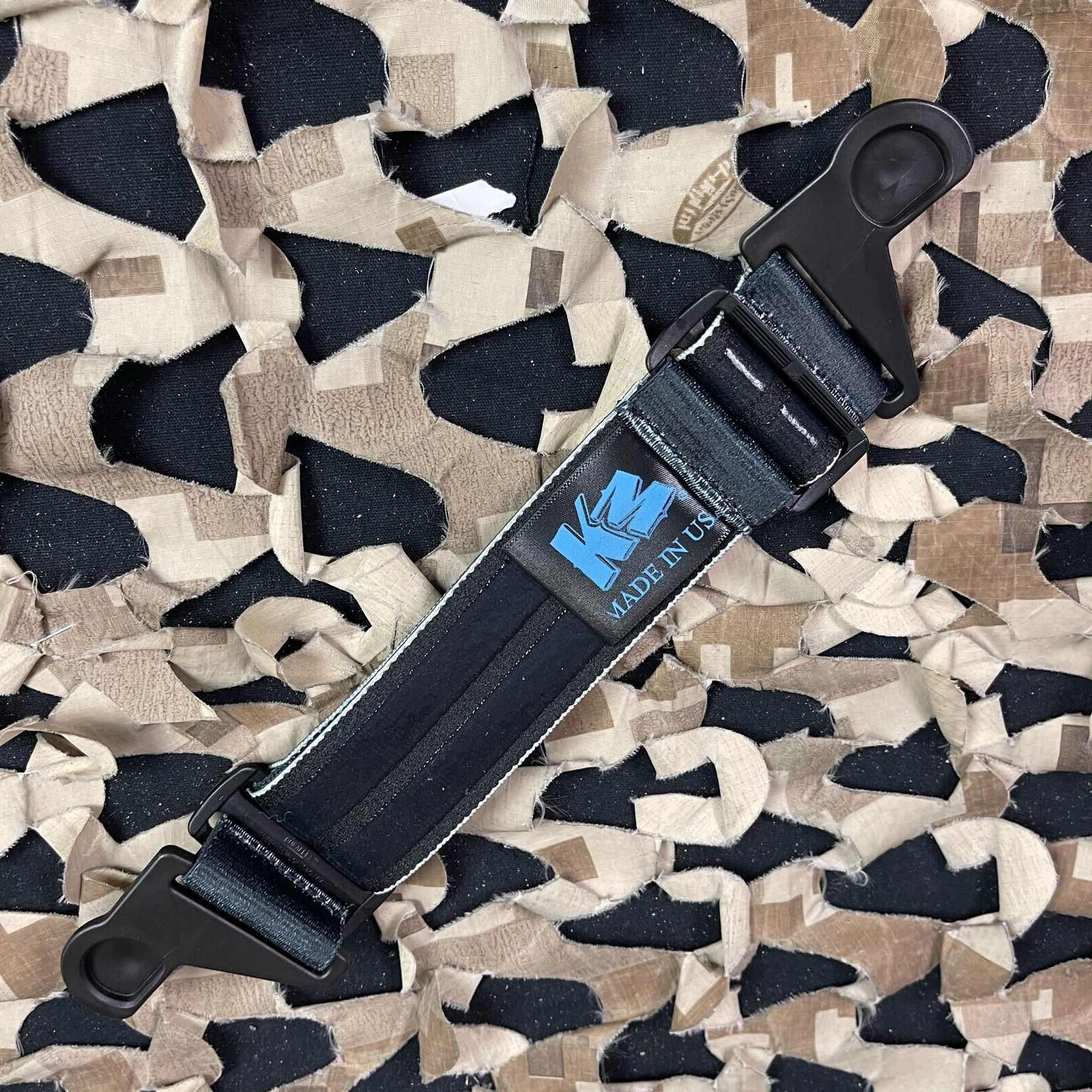 NEW KM Paintball EVS Goggle Strap - Warning