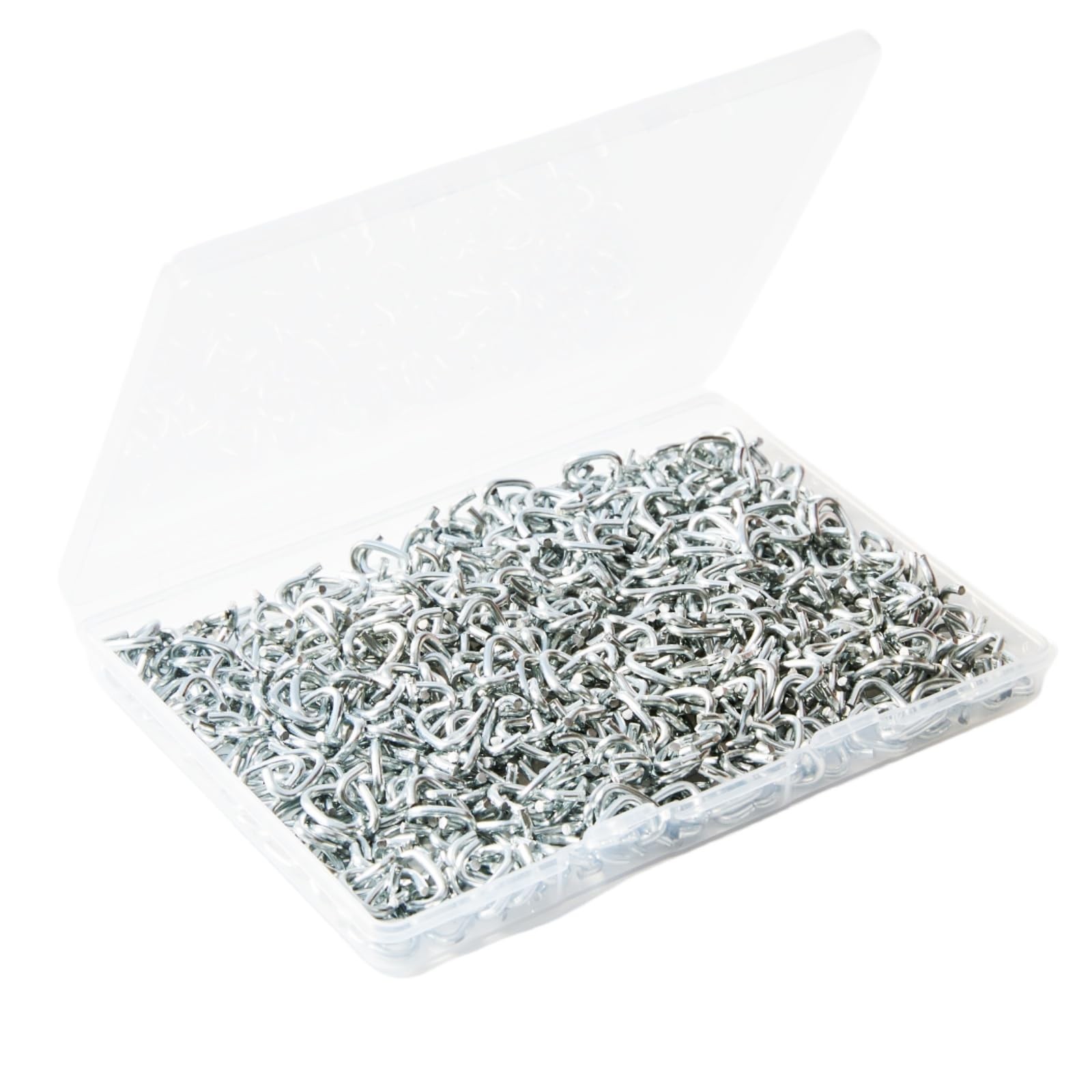 TFUTLT 600 Pcs 3/8" Galvanized Hog Rings Professional Upholstery Rings...