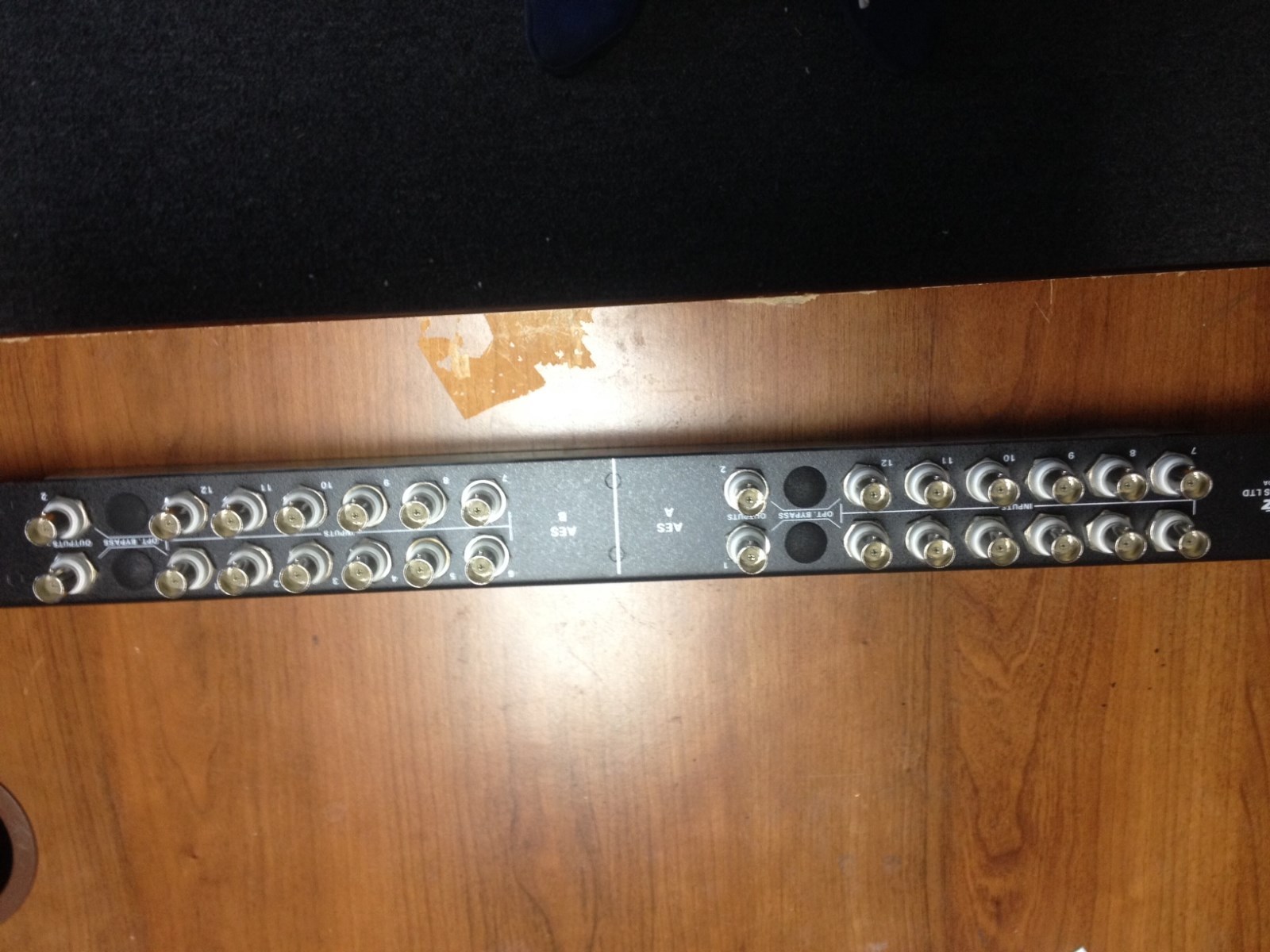 Evertz  Micro Systems   Model # 1202ABO AES Breakout Panel AG