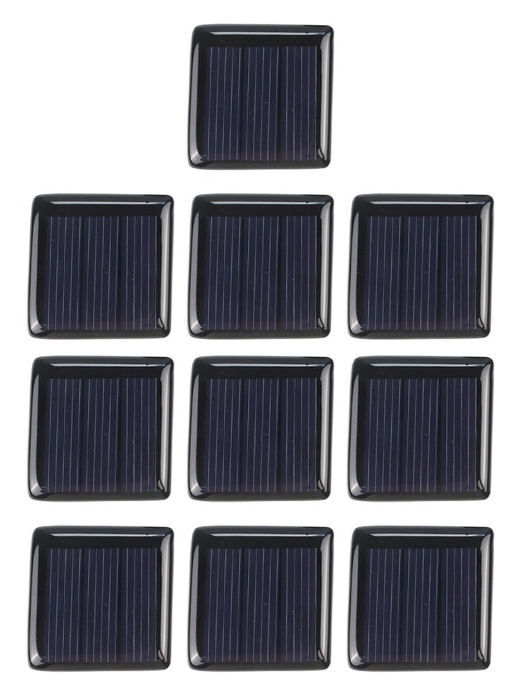 Solar Panel Cells Pack of 10 Suitable for Small Solar Systems and Projects
