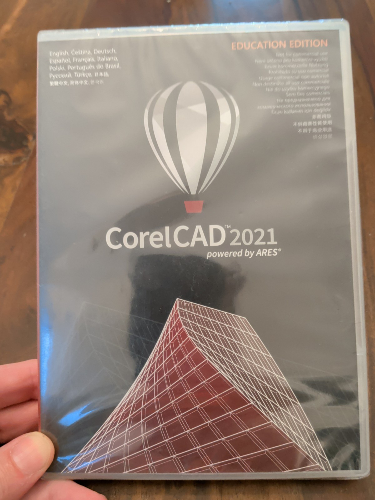 CorelCAD 2021 CAD Software Powered by ARES; Windows 10 & MAC; Education Ed. NEW