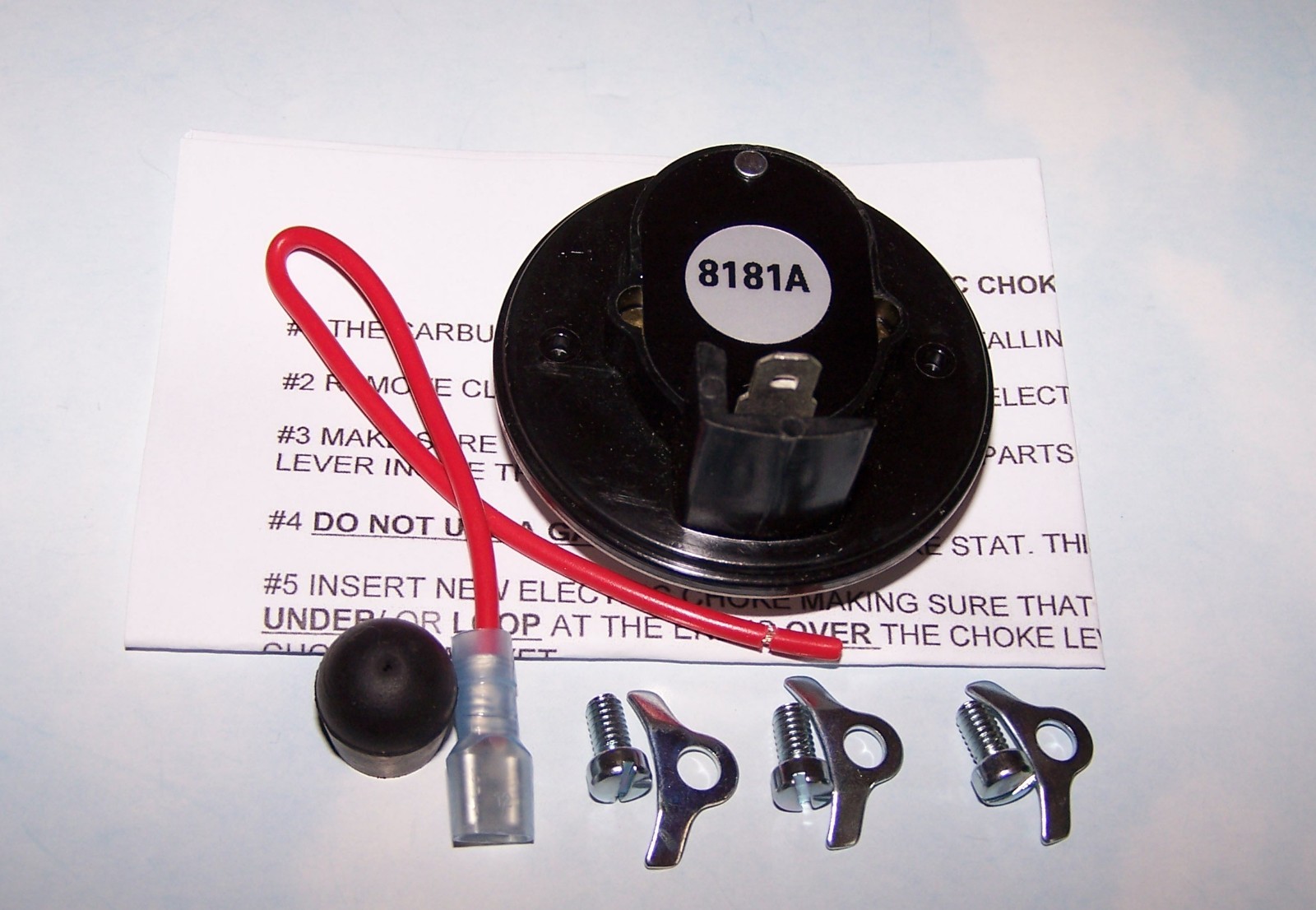 Electric Choke Kit Rochester Carburetor Marine & Auto 2GC Convert Hot Air Choke