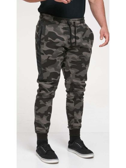 D555 Duke Mens Camouflage Print Cuffed Joggers Medium (411402R)