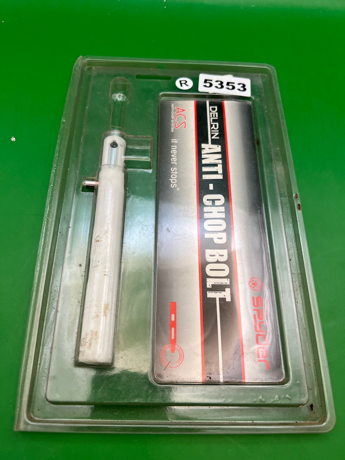 Spyder Anti-Chop Bolt White