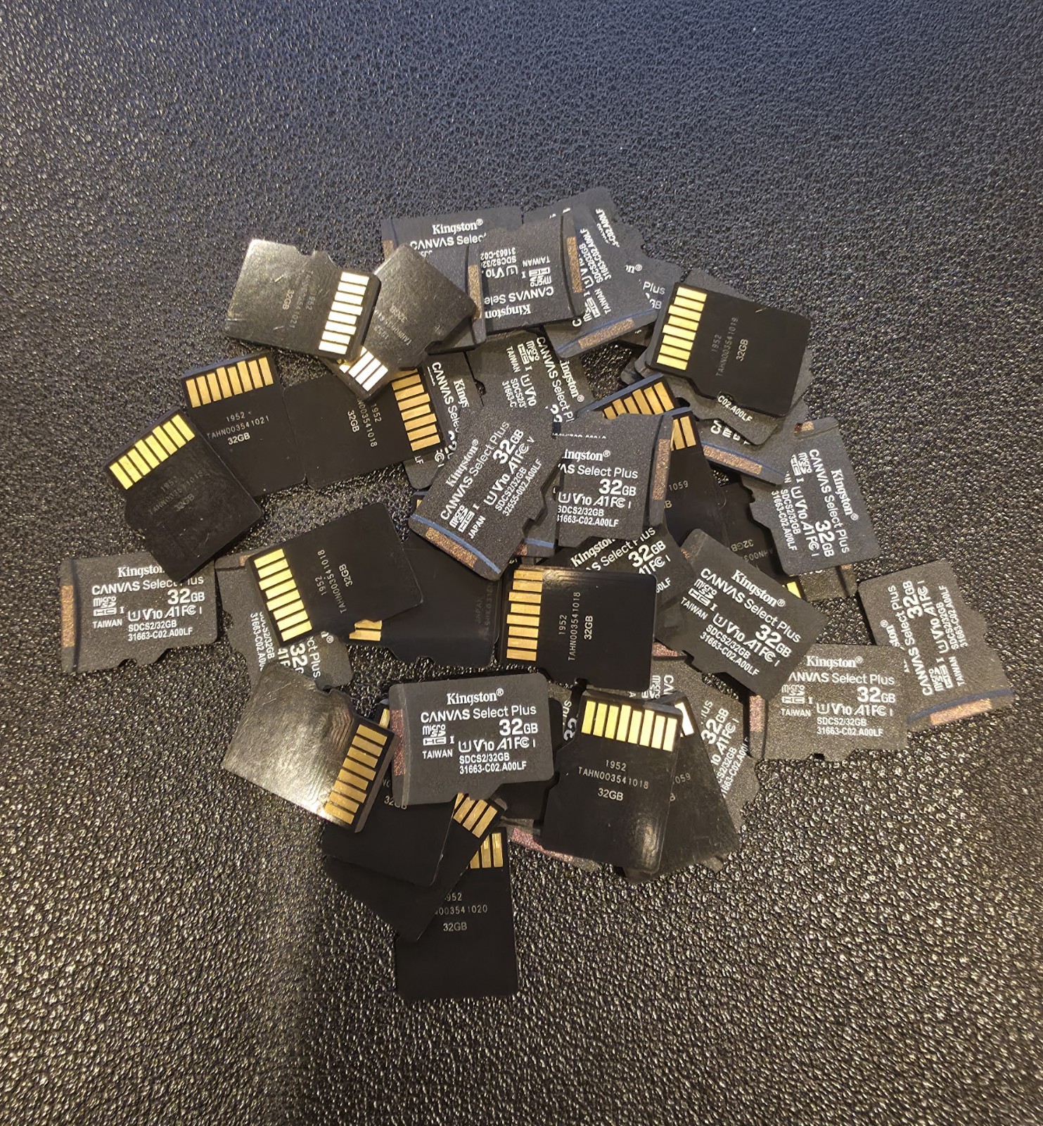 LOT Of 10 -Kingston 32gb Micro Sd Cards