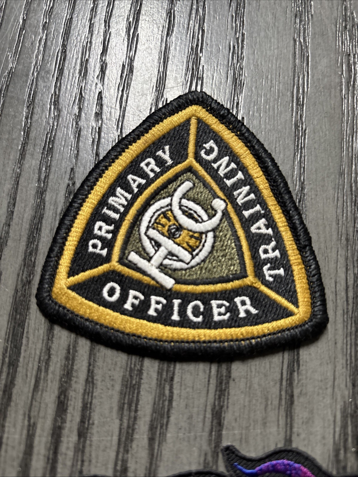 2 HOG Officer Training Patches Harley Davidson HD7