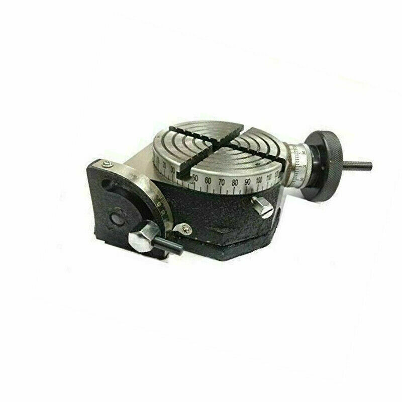 Rotary Table 4 Inches Tilting 100 mm Suitable For Horizontal And Vertical Tables