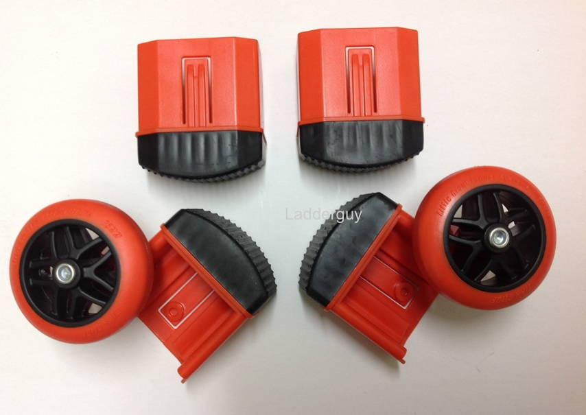 Wheel & Foot Kit for Classic, TitanX, Megamax Little Giant Ladders feet