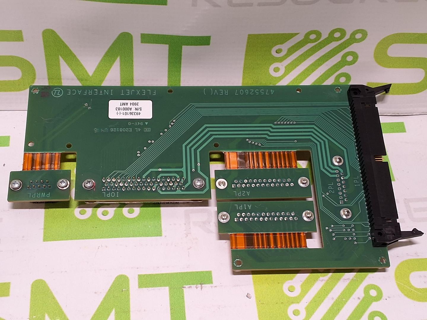 UNIVERSAL INSTRUMENTS 49336101 FLEXJET INTERFACE CARD
