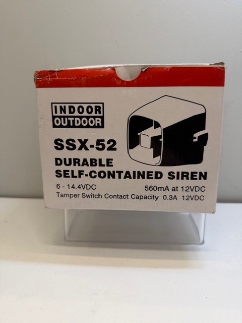 Amseco SSX-52 Durable Self-Contained Siren 120dB Indoor Outdoor