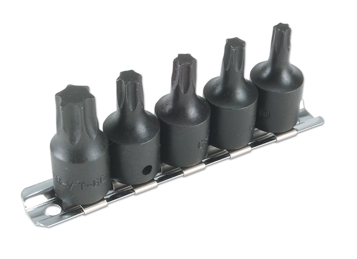 Laser Tools Star Socket Bit Set 3/8"D 5pc 2983