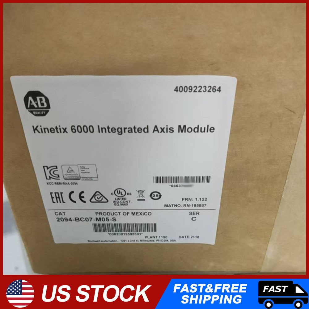 AB 2094-BC07-M05-S Kinetix 6000Factory Sealed 2094BC07M05S