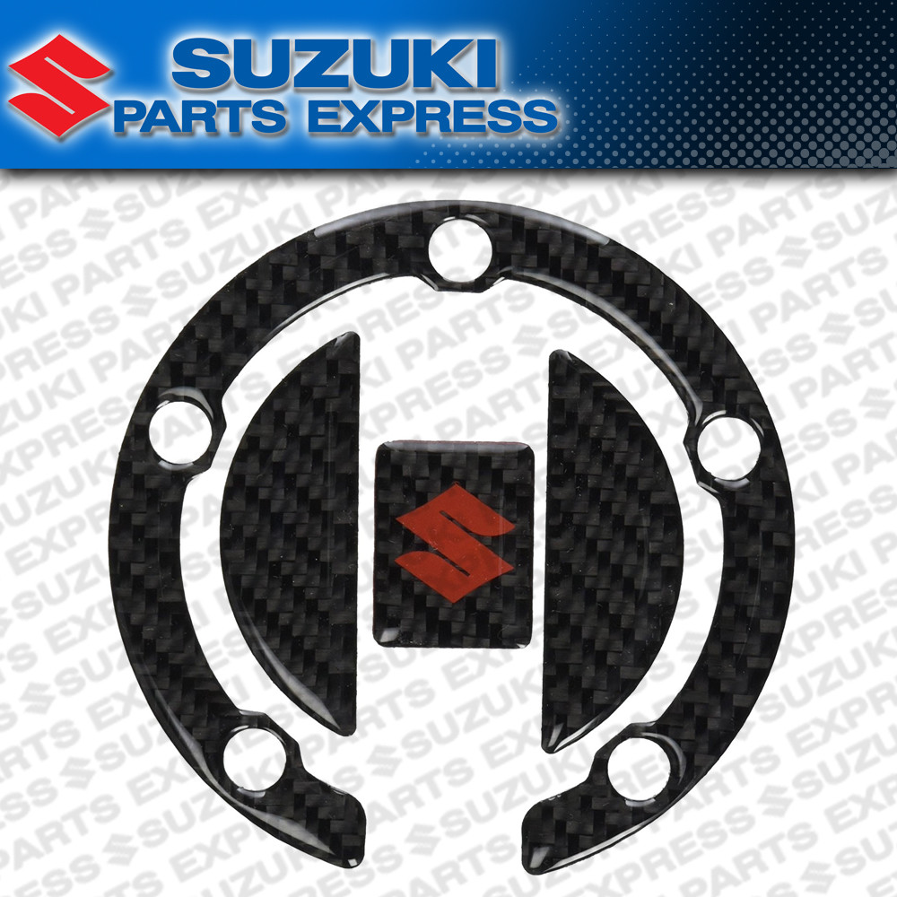 SUZUKI GSX-R GSXR 600 750 1000 HAYABUSA CARBON FIBER FUEL CAP TRIM 990A0-64073