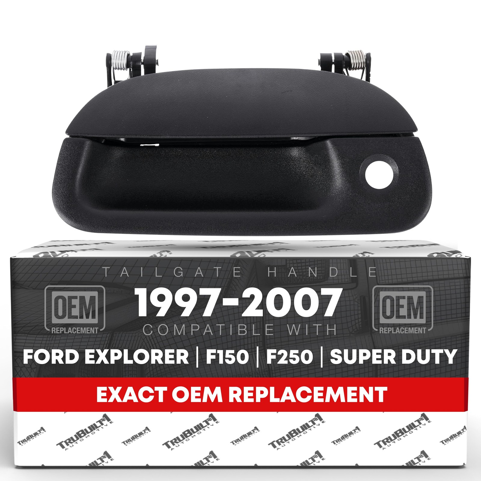Tailgate Handle Assembly Replacement - -Compatible with 1997-2007 Ford F-250,...