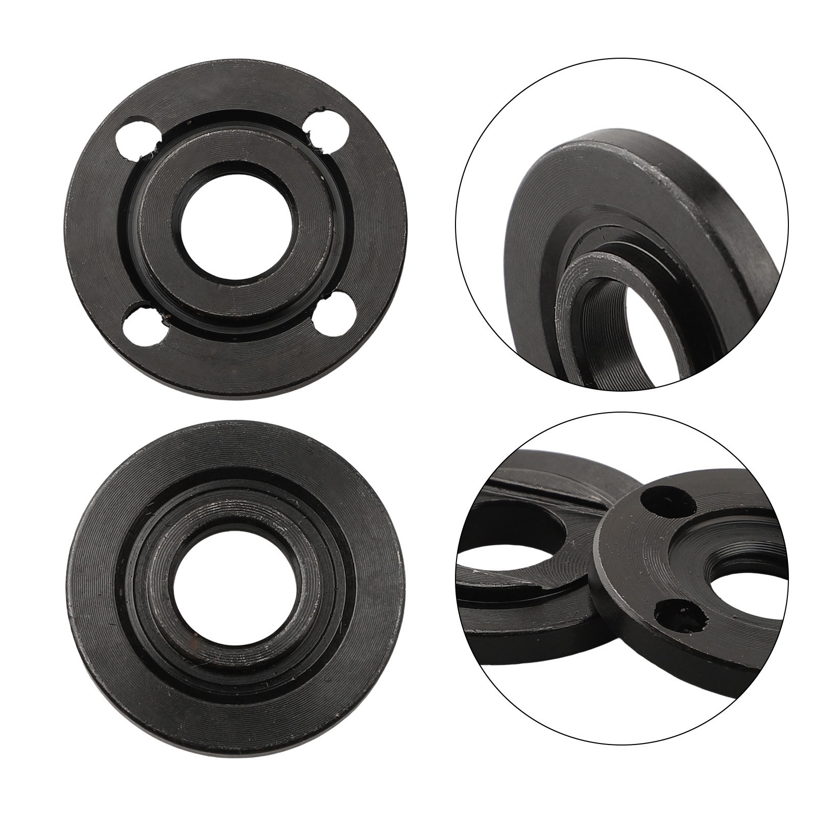 Angle Grinder Accessory Set Includes Two For M14 Pressure Plates And Nuts